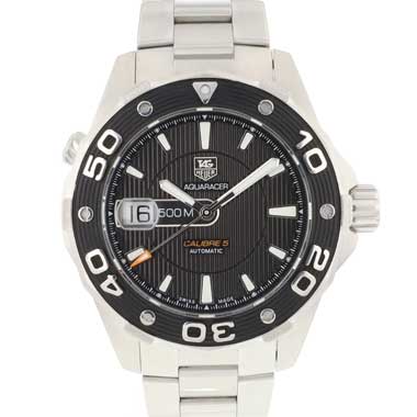 Aquaracer 300 M Calibre 5 Black Titanium Tag Heuer Sold watches Juwelier Burger