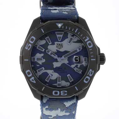 Tag Heuer - Aquaracer Titanium Blue Camo Black PVD