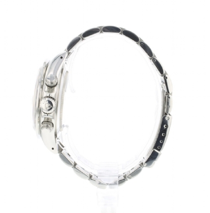 Prince Date Chronograph Steel Silver Dial