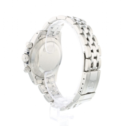 Prince Date Chronograph Steel Silver Dial