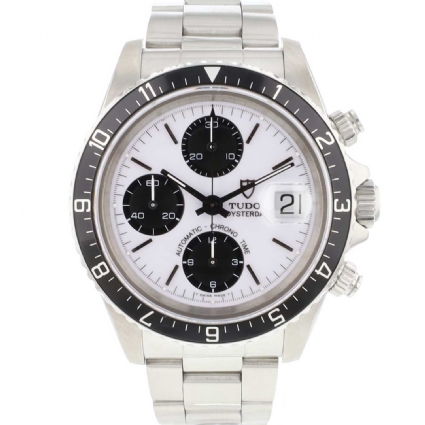 Oyster Date Chronograph White Dial