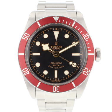 Tudor - Black Bay Heritage Burgundy Smiley