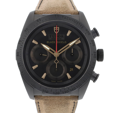 Tudor - Fastrider Black Shield Chronograph Black Dial