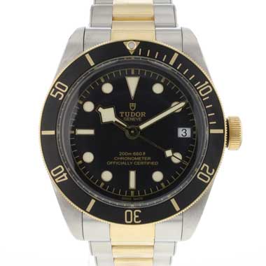 Tudor - Heritage Black Bay Steel Gold