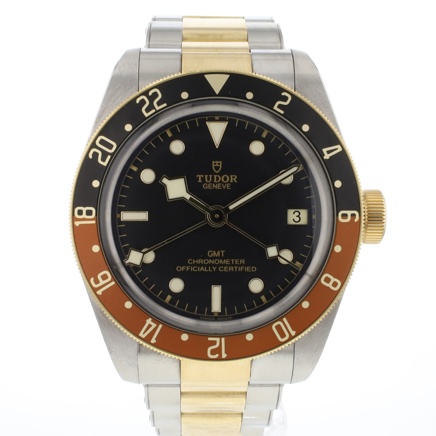 Black Bay GMT Steel Gold