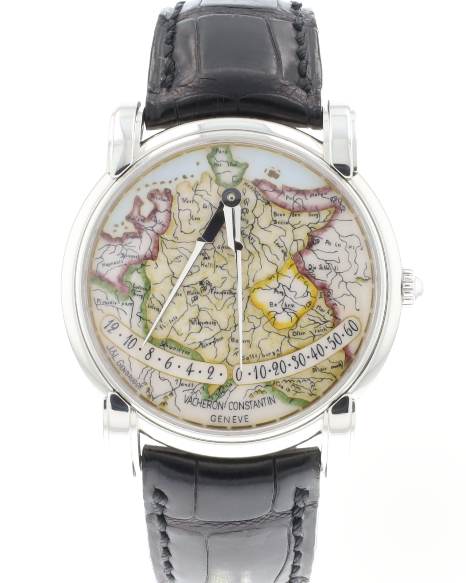Vacheron Constantin - Mercator 43050 Platinum Enamel 'Metier d'Art Collection'